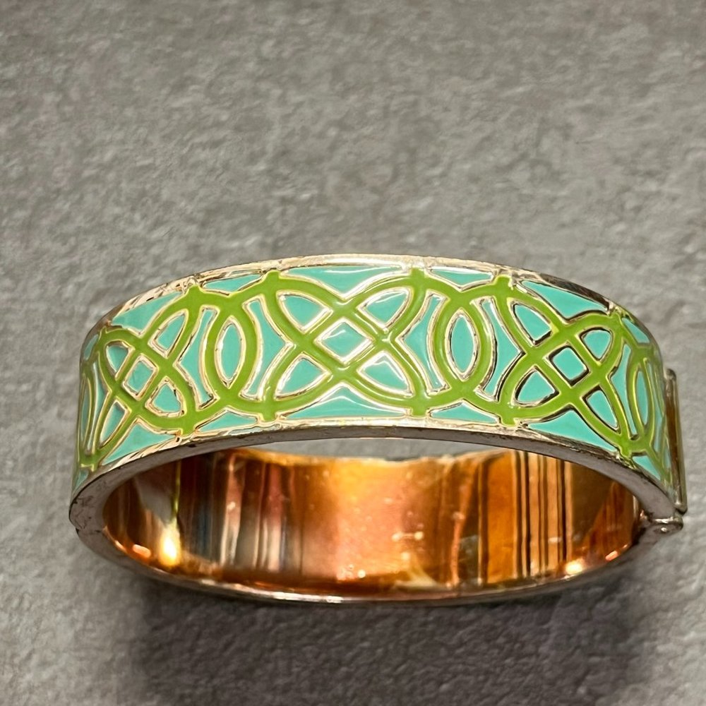 Stella and Dot Chunky Enamel Eleanor Bangle